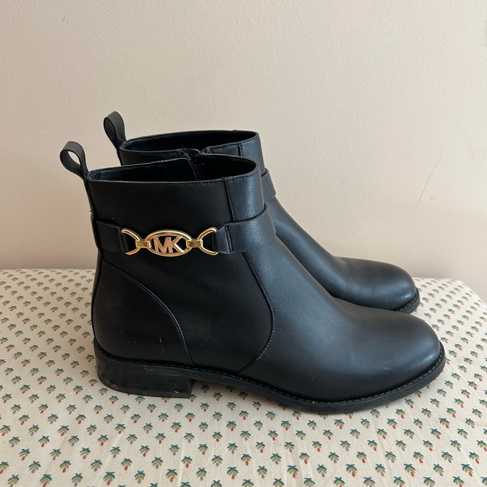 Black Michael Kors boots